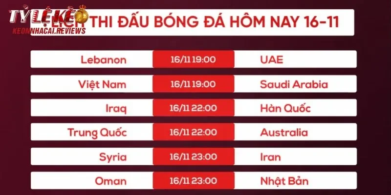 Hướng dẫn cách truy cập và xem lịch thi đấu